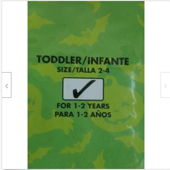 Toddler Halloween Dress Costume Web Witch Orange - Picture 6 of 7